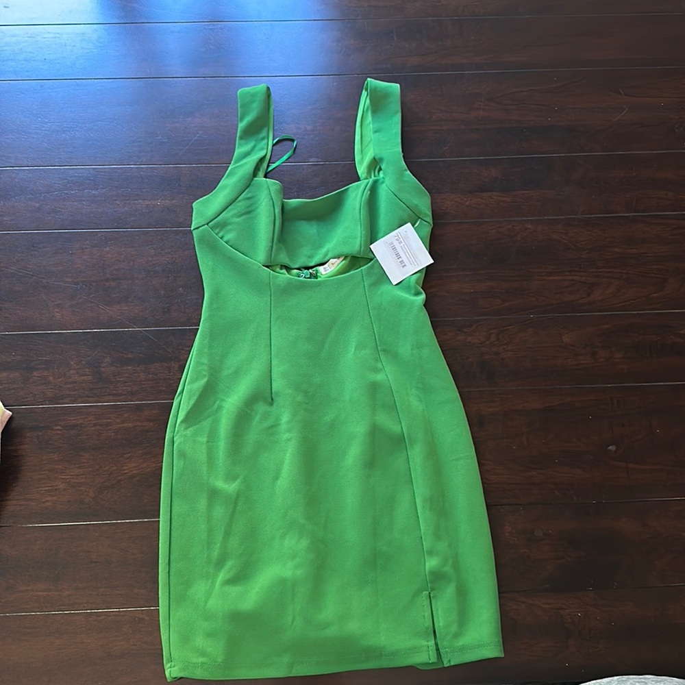 Green dress